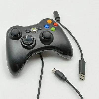 Controller Xbox 360 Originale Wireless in Buone condizioni Joystick joypad - Immagine 1 di 4