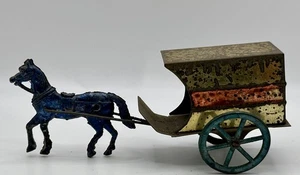 HEYDE o similar-Antiguo carro tirado por caballos de hojalata-Lote B82 - Imagen 1 de 4