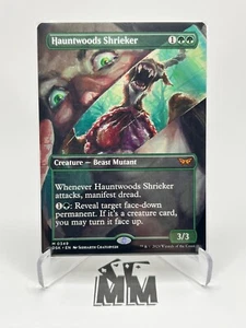 Hauntwoods Shrieker 0349 Borderless NON Foil Duskmourn DSK MTG Magic Mythic - Picture 1 of 2