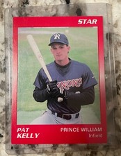 1989 STAR CO. Baseball Card# 89 Pat Kelly, Minor League, Near Mint