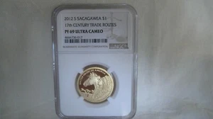 2012 S proof Sacagawea 17th Century Trade Routes NGC PF69 Ultra Cameo - Picture 1 of 2