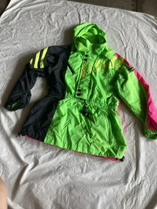 Obermeyer Juniors Ski Jacket Coat Neon Vintage 90s - Picture 1 of 16