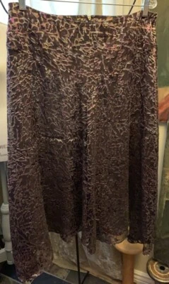 Anne Klein Skirt size 12 Silk blend flirty - Image 1 of 4