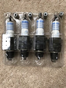 CHAMPION SPARK PLUGS L87YC REPLACEMENT WITH AC RC42CFS SET OF 4 - Picture 1 of 1