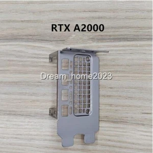 Support profil bas pour cartes graphiques vidéo Leadtek NVIDIA RTX A2000 - Photo 1/2