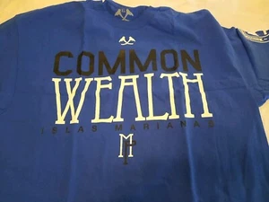 Tribe COMMON WEALTH Men's Size XL Blue T-Shirt Marianas islands - Picture 1 of 9