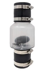 Silent Sewage Or Sump Pump Check Valve 2inch Check Valve Stainless Clamps Fit 71 - Picture 1 of 2