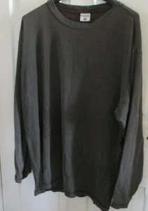 Columbia Mens X-Large Dark Gray Shirt Knit Pullover Long Sleeves - Picture 1 of 3