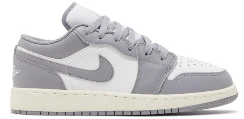 Air Jordan 1 Low GS Vintage Grigio 553560 053 TAGLIA 4A 7Y