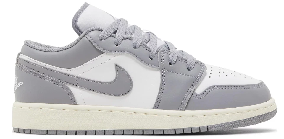 Air Jordan 1 Low GS Vintage Gris 553560-053 TALLA 4Y - 7Y Foto 1 de 1