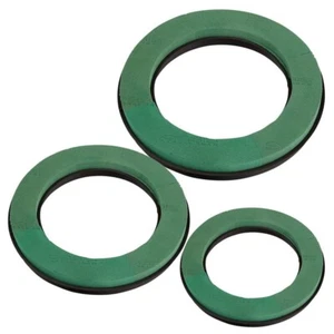 WREATH RINGS WET FOAM PLASTIC  BACKED OASIS TYPE RINGS IN 25,31,36,41cm* - Picture 1 of 7