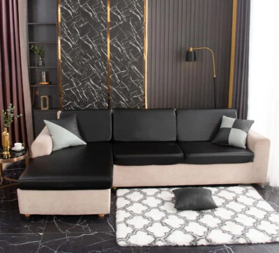 PU革沙发垫套弹力座椅套家具保护 — 第 1/4 张图片