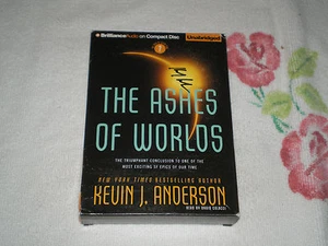 THE ASHES OF WORLDS by KEVIN J. ANDERSON *SIGNED* -FM- -AUDIO- - Imagen 1 de 1