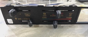 84-88 TOYOTA PICKUP 89 4RUNNER CLIMATE CONTROL HEAT HVAC HEATER W/CABLES OEM - Picture 1 of 7