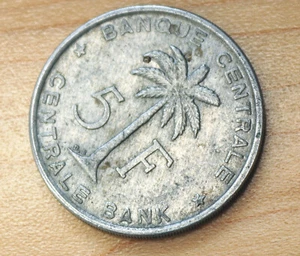 1958 Belgian Congo 5 Francs - Picture 1 of 2