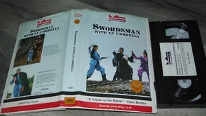 Swordsman With An Umbrella VHS Video Big Box Ex Rental Pre Cert Kung Fu - Picture 1 of 12
