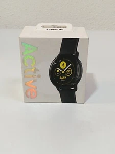 Samsung Galaxy Watch Active schwarz 8801643741815 Ausstellungsstück _0,17_5 - Afbeelding 1 van 16