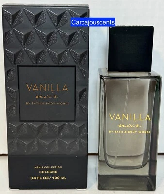 Spray de colonia Bath & Body Works Vanilla Noir para hombre 3,4 fl oz Foto 1 de 2