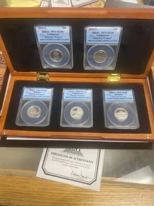2010 S CLAD National Parks Quarter Set ANACS PR70DCAM First Day of Issue - Picture 1 of 3