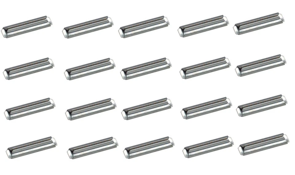 Fleischmann N gauge Metal Rail Joiners x 20 (9404) - Image 1 of 1