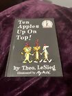 Ten Apples Up On Top HB Book by Theo LeSieg 1st Ed. 1961 Beginner Books Vintage