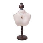 Vintage Model Mannequin Jewelry Rack Frame Hanging Necklace