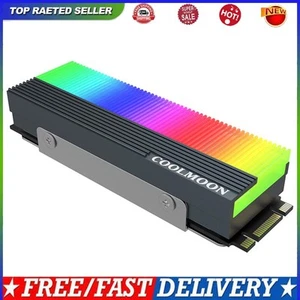 CM-M2A M.2 SSD Kühlkörper Kühler 2280 ARGB Solid State Disk Radiator - Bild 1 von 11