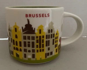 Starbucks 2020 You Are Here Collection BRUSSELS Coffee Mug 14 oz. *pre-owned* - Picture 1 of 10
