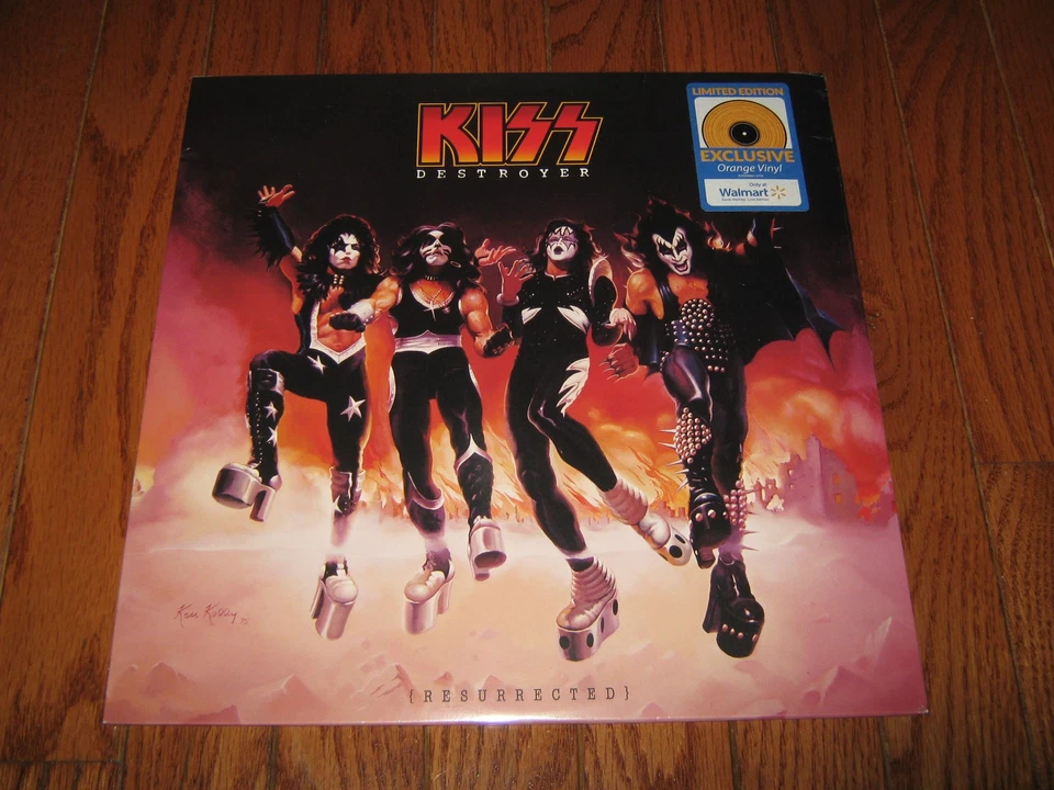 Kiss Destroyer (Resurrected) LP Orange Vinyl Limited ED. 2019 Mercury