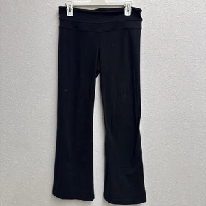 Lululemon Groove schwarze Yogahose Größe 8 Schlagstil - guter Zustand - Bild 1 von 8