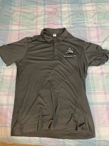 NRO Silentbarker USSF mens dri fit polo shirt large NWOT Fox Logo - Picture 1 of 3