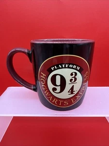 Harry Potter Mug Hogwarts Express Platform 9 3/4 Cup Ceramic Wizarding World - Picture 1 of 7