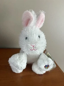 Webkinz Lil Kinz White Rabbit Plush Stuffed Animal Ganz Bunny HS078 Code Easter - Picture 1 of 6