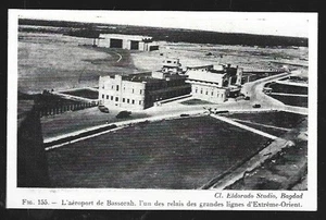 1940  --  IRAK . AEROPORT DE BASSORAH . VUE AERIENNE . 4C669 - Picture 1 of 1