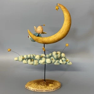 Figurina August Moon "Dreamer" con luna e nuvola di Dan DiPaolo Lang 2005 rara - Foto 1 di 8