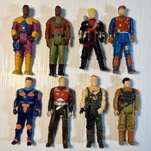 Vintage 1980er Kenner MASK M.A.S.K. Action Figuren Konvolut 8 verschiedene Figuren 3" - Bild 1 von 9