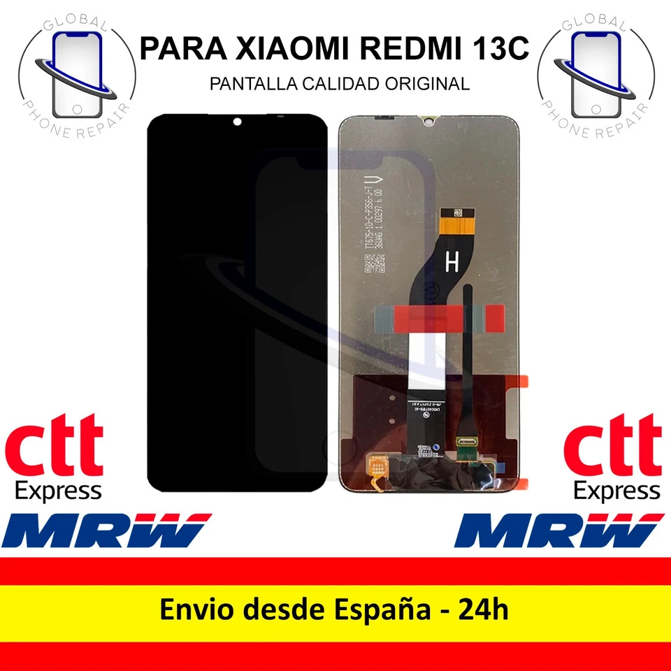 Pantalla para Xiaomi Redmi 13C, Poco C65 Calidad Original Self 1:1 Envío 24H