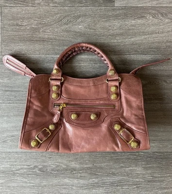 Balenciaga Giant 21 City Bag - Rose Pink - Authentic - Style 123523 - Italy Made - Image 1 of 4