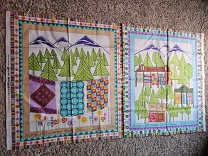 Panel Sisters Outdoor Quilt Show 2008 de Valerie Wells Vintage - Imagen 1 de 4