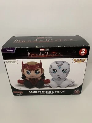 Pelúcia lacrada Blecher Creatures Marvel's WandaVision edição limitada pacote Kuricha - Imagem 1 de 4