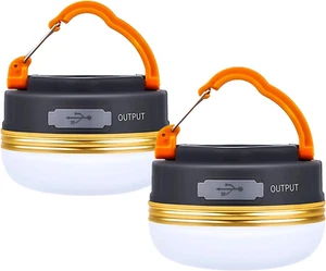 LED Camping Lantern, Rechargeable Portable Tent Light, 300LM,3 Light Modes,1800M - Picture 1 of 12