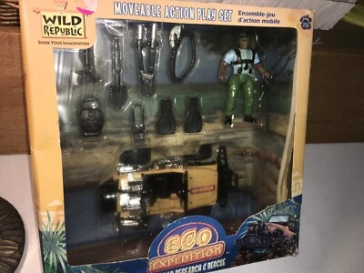 Vintage WildRepublic ECO Expedition Off Road Research & Rescue Action Play-set - Image 1 of 4