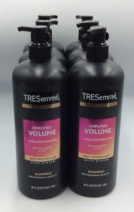 Tresemme Amplified Volume + Collagen Infusion Shampoo, Lot of 6 Bottles - Picture 1 of 3