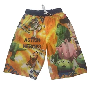 Disney Boys Size 4/5 Swim Board Shorts Pixar Toy Story 3 Buzz Lightyear - Picture 1 of 9