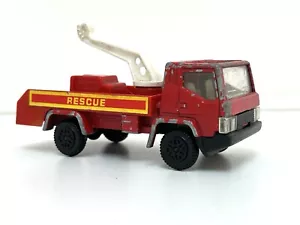 Dinky 382 Convoy Rescue Truck Red White Winch Diecast Vintage Collectible 1970s - Picture 1 of 10