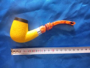 LEE VAN CLEEF Meerschaum Pipe, Unsmoked Pipe, Block Meerschaum, Cowboy Pipe - Picture 1 of 9
