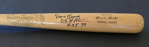 34" ERNIE BANKS Signed 512 HOME RUNS Louisville Slugger Bat-HOF-CHICAGO CUBS-PSA - Picture 1 of 15