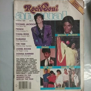 Rock & Soul Annual Spring 1984 VERY RARE VINTAGE PUBLICATION - Picture 1 of 12