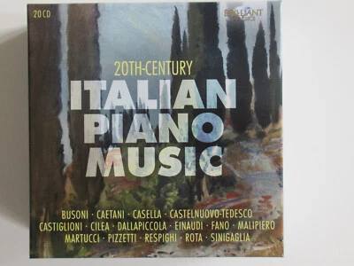 Italian Piano Music 20th Century, 20 CDs, geöffnet, nicht gespielt, neuwertig - Bild 1 von 2
