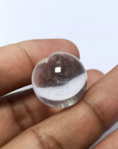 Clear Quartz Sphere Ball Crystal Boll healing collector gemstone hand Polish - Picture 1 of 6